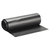 Inteplast Group High-Density Interleaved Commercial Can Liners, 60 gal, 17 microns, 38" x 60", Black, 200/Carton Bags-High-Density Waste Can Liners - Office Ready