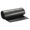 Inteplast Group Low-Density Commercial Can Liners, 60 gal, 1.4 mil, 38" x 58", Black, 100/Carton Bags-Low-Density Waste Can Liners - Office Ready