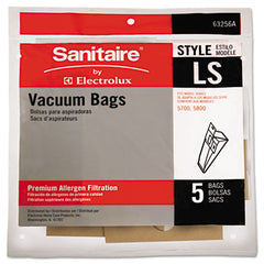 Sanitaire® Disposable Bags, Style LS, 5/Pack