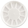 Dart® Vented Foam Lids, Fits 6 oz to 32 oz Cups, White, 50 Pack, 10 Packs/Carton Cup Lids-Hot Cup - Office Ready