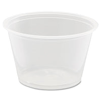 Dart® Conex® Complements Portion/Medicine Cups, 4 oz, Clear, 125/Bag, 20 Bags/Carton Portion Cups, Plastic - Office Ready