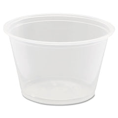 Dart® Conex® Complements Portion/Medicine Cups, 4 oz, Clear, 125/Bag, 20 Bags/Carton
