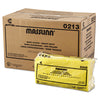 Chix?« Masslinn?« Dust Cloths, 1-Ply, 16 x 24, Unscented, Yellow, 50/Pack, 8 Packs/Carton Disposable Dry Wipes - Office Ready