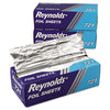 Reynolds Wrap® Interfolded Aluminum Foil Sheets, 12 x 10.75, Silver, 500/Box, 6 Boxes/Carton Food Wrap-Aluminum Foil - Office Ready