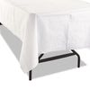 Hoffmaster® Cellutex® Table Covers, Tissue/Polylined, 54" x 108", White, 25/Carton Tablecloths-Paper Cover - Office Ready