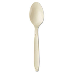 Dart® Reliance™ Mediumweight Cutlery, Teaspoon, Champagne, 1000/Carton