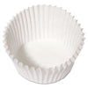 Hoffmaster® Fluted Bake Cups, 4.5 Diameter x 1.25 h, White, Paper, 500/Pack, 20 Packs/Carton Bakery Food Containers - Office Ready