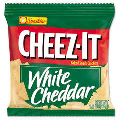 Sunshine® Cheez-it® Crackers, 1.5 oz Single-Serving Snack Bags, White Cheddar, 8/Box
