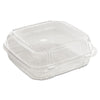 Pactiv Evergreen ClearView™ SmartLock® Food Containers, 49 oz, 8.2 x 8.34 x 2.91, Clear, 200/Carton Food Containers-Takeout Clamshell, Plastic - Office Ready
