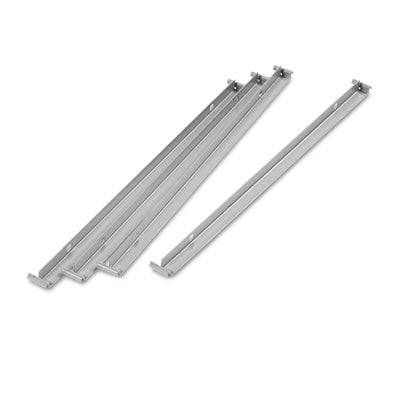 Alera® Two Row Hangrails, Aluminum, 4/Pack File Cabinets-File Cabinet Accessories - Office Ready