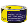 3M™ Safety Stripe Tape, 2" x 108 ft, Black/Yellow  - Office Ready
