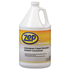 Zep Professional® Carpet Extraction Cleaner, Lemongrass, 1 gal Bottle, 4/Carton