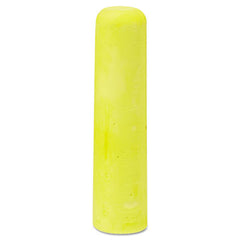 Dixon® Railroad Crayon Chalk, 4" x 1" Diameter, Yellow, 72/Box