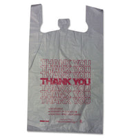 Barnes Paper Company Thank You High-Density Shopping Bags, 18