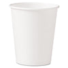 Dart® Single-Sided Poly Paper Hot Cups, 10 oz, White, 50 Sleeve, 20 Sleeves/Carton Cups-Hot Drink, Paper - Office Ready