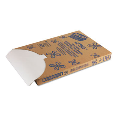 Dixie® Greaseproof Liftoff Pan Liner, 16.38 x 24.38, White, 1,000 Sheets/Carton Baking-Pan Liners - Office Ready