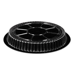 Handi-Foil of America® Plastic Dome Lids, Round, Fits 9" Round Pan, 9" Diameter x 0.88"h, Clear, 500/Carton