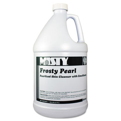 Misty® Skin Cleanser, Frosty Pearl, Bouquet Scent, 1 gal Bottle, 4/Carton  - Office Ready