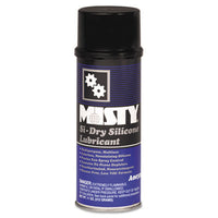 Misty® Si-Dry Silicone Spray Lubricant, 11 oz Aerosol Can, 12/Carton Lubricants - Office Ready