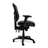 Alera® Elusion™ Series Mesh Mid-Back Multifunction Chair, Supports Up to 275 lb, 17.7" to 21.4" Seat Height, Black Chairs/Stools-Office Chairs - Office Ready