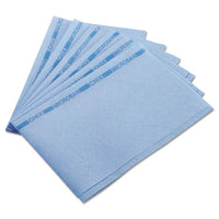 Chix® Food Service Towels, 13 x 21, Blue, 150/Carton Towels & Wipes-Washable Cleaning Cloth - Office Ready