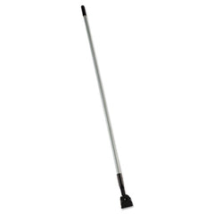 Rubbermaid® Commercial Snap-On Dust Mop Handle, 1" dia x 60", Gray/Black