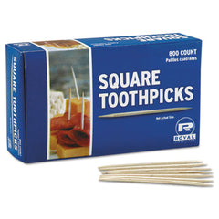 AmerCareRoyal® Wood Toothpicks, 2.75", Natural, 800/Box, 24 Boxes/Carton