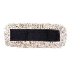Boardwalk® Disposable Dust Mop Head, Cotton/Synthetic, 36w x 5d, White