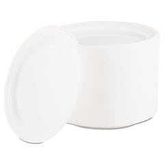 Dart® Famous Service® Impact Plastic Dinnerware, Plate, 6" dia, White, 125/Pack