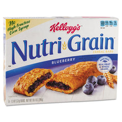 Kellogg's® Nutri-Grain® Soft Baked Breakfast Bars, Blueberry, Indv Wrapped 1.3 oz Bar, 16/Box