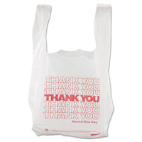 Barnes Paper Company Thank You High-Density Shopping Bags, 8
