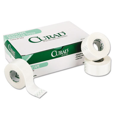 Curad® First Aid Cloth Silk Tape, Heavy-Duty, Acrylic/Silk, 1