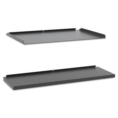 HON® Manage® Series Shelf and Tray Kit, Steel, 17.5 x 9 x 1, Ash Furniture Hardware & Accessories-Workstation Shelves - Office Ready