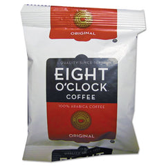Eight O'Clock Regular Ground Coffee Fraction Packs, 1.5 oz, 42/Carton