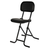 Alera® IL Series Height-Adjustable Folding Stool, Supports Up to 300 lb, 27.5