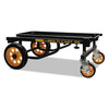 Advantus Multi-Cart® 8-in-1 Cart, 500 lb Capacity, 33.25 x 17.25 x 42.5, Black Hand Trucks-Convertible Hand Truck - Office Ready