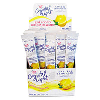 Crystal Light® Flavored Drink Mix, Lemonade, 30 .17oz Packets/Box Beverages-Flavored Drink Mix - Office Ready