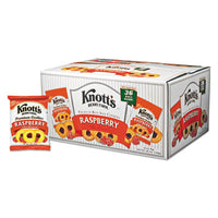 Knott's Berry Farm® Premium Berry Jam Shortbread Cookies, Raspberry, 2 oz Pack, 36/Carton Food-Cookies - Office Ready