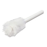 Carlisle Sparta® Handle Bottle Brush, Pint, White Polyester Bristles, 4.5