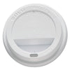 Dart® Traveler® Cappuccino Style Dome Lid, Fits 10 oz Cups, White, 100/Pack, 10 Packs/Carton Cup Lids-Hot Cup Dome - Office Ready