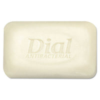 Dial® Antibacterial Deodorant Bar, Clean Fresh Scent, 2.5 oz, Unwrapped, 200/Carton Personal Soaps-Bar, Antibacterial - Office Ready