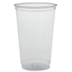 Dart® Ultra Clear™ PETE Cold Cups, 20 oz, Clear, Individually Wrapped, 50/Sleeve, 20 Sleeves/Carton