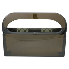 HOSPECO® Health Gards® Toilet Seat Cover Dispenser, Half-Fold, 16 x 3.25 x 11.5, Smoke
