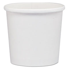 Dart® Flexstyle® Double Poly Paper Containers, 12 oz, 3.6" Diameter, White, 25/Bag, 20 Bags/Carton