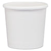 Dart® Flexstyle® Double Poly Paper Containers, 12 oz, 3.6" Diameter, White, 25/Bag, 20 Bags/Carton Food Containers-Takeout Bowl/Base, Paper - Office Ready