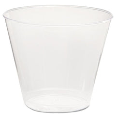 WNA Comet™ Smooth Wall Tumblers, 5 oz, Clear, Squat, 50/Pack, 20 Packs/Carton