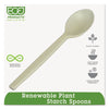 Eco-Products® Plant Starch Cutlery, 50/Pack Disposable Teaspoons - Office Ready