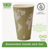 Eco-Products® World Art™ Insulated Hot Cups, PLA, 16 oz, 40/Packs, 15 Packs/Carton Cups-Hot Drink, Paper - Office Ready