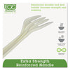 Eco-Products® Plant Starch Cutlery, 50/Pack, 20 Pack/Carton Disposable Forks - Office Ready