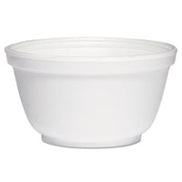 Dart® Insulated Foam Bowls, 10 oz, White, 50/Pack, 20 Packs/Carton Dinnerware-Bowl, Foam - Office Ready